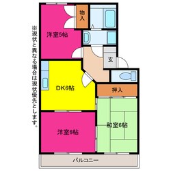 Ｋｓコートの物件間取画像